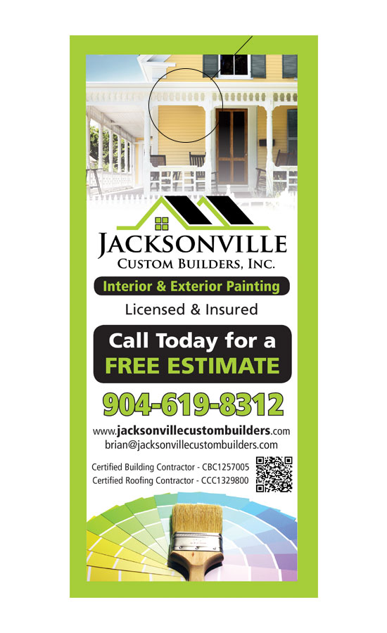 Painting Door Hanger Samples